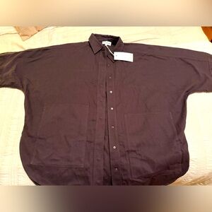 Women's Utility Jacket in Dark Brown